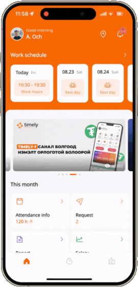 Details of working hours